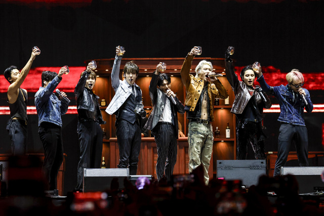 ATEEZ Photo by Frazer Harrison/Getty Images for Coachella