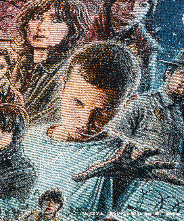 BLANKET ￥16,500（税込）SIZE：ONE「VA | STRANGER THINGS HOUSE（ヴイエーストレンジャーシングスハウス）」