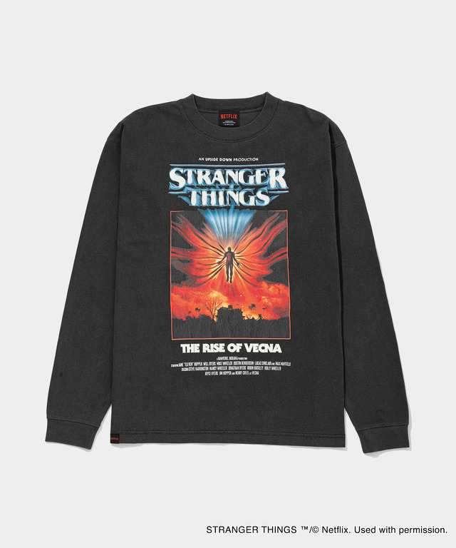 PIGMENT L/S TEE VECNA ￥11,000（税込）SIZE：M-XL「VA | STRANGER THINGS HOUSE（ヴイエーストレンジャーシングスハウス）」
