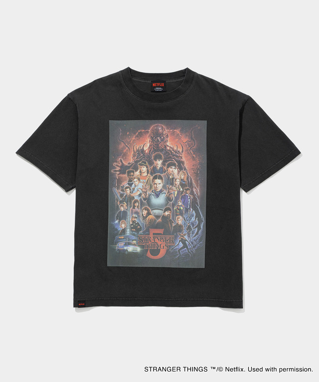 PIGMENT SEASON5 TEE　￥7,700（税込）SIZE：S-XL「VA | STRANGER THINGS HOUSE（ヴイエーストレンジャーシングスハウス）」