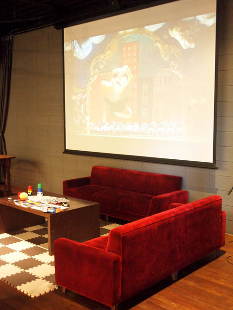 cinemacafe.net「baby cafe」会場風景