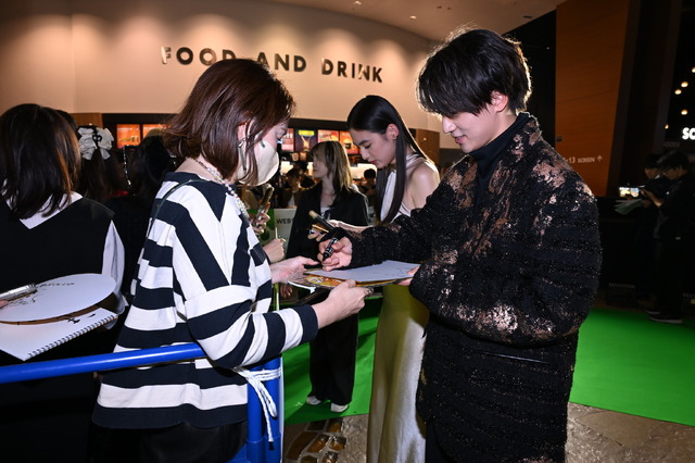 グリーンカーペット『WIND BREAKER／ウィンドブレイカー』完成披露　©にいさとる／講談社 ©2025「WIND BREAKER」製作委員会