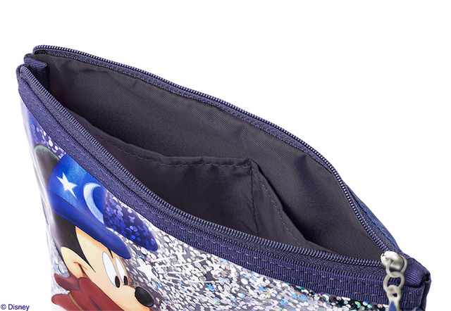 ファンタジア/クリアスパンコールポーチ　©Disney