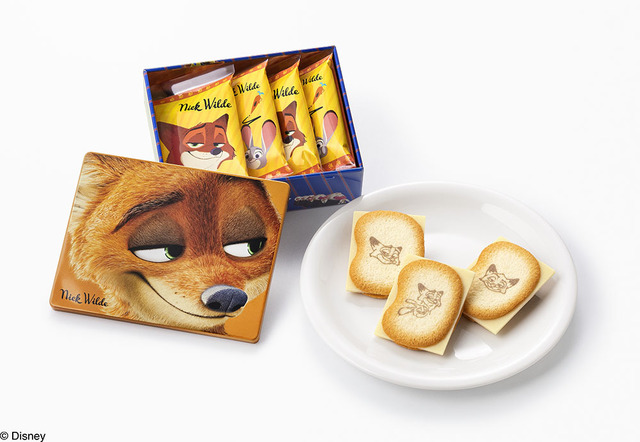 ズートピア/ショコラサンド「見ぃつけたっ」 4枚入 パッケージA　1,050円(本体価格973円)©Disney