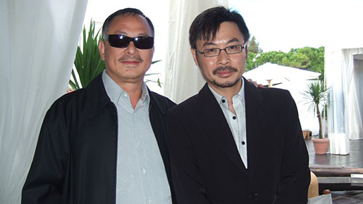 左がジョニー・トー監督、右がワイ・カーファイ監督