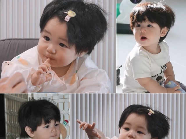 俳優シム・ヒョンタクの愛息ハルちゃん、人生初のパスタに「ルンルン」