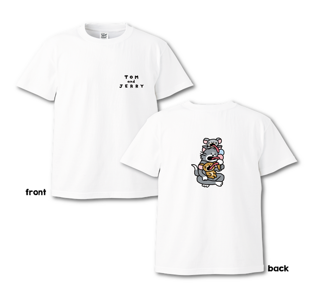 Happyくじ「TOM and JERRY FUNNY ART!」B賞コラボレーションTシャツ