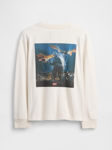 ゴジラ グラフィック GAPロゴ Tシャツ　6,990円 (税込み)