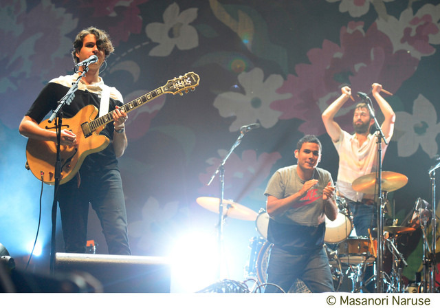 VAMPIRE WEEKEND（7/28、GREEN STAGE）