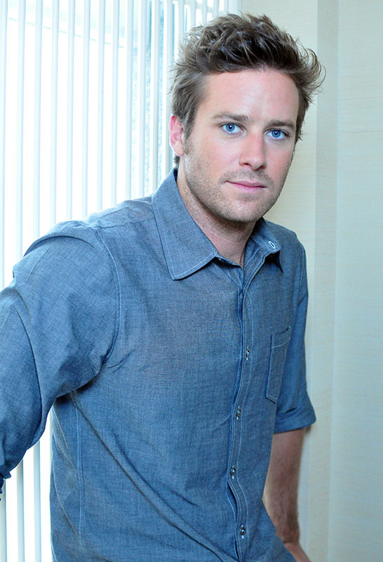 アーミー・ハマー『ローン・レンジャー』／PHOTO：Naoki Kurozu