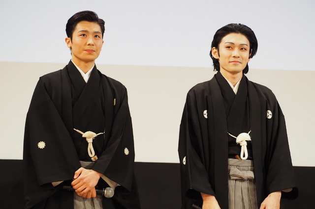 市川團子、市川染五郎／『国宝』歌舞伎座大晦日特別上映会