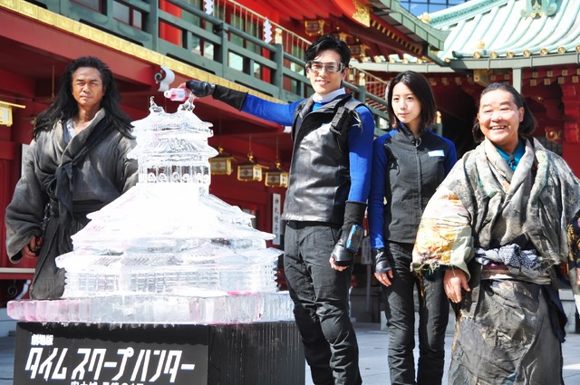 『劇場版タイムスクープハンター 安土城 最後の1日』ヒット祈願イベント／時任三郎さん＆要潤さん＆夏帆さん＆上島竜兵さん