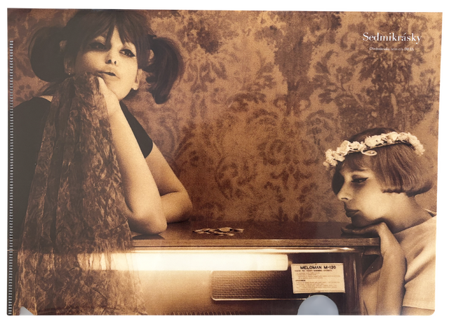 『ひなぎく 4K レストア版』クリアファイルA ©Czech audiovisual fund, source: NFA