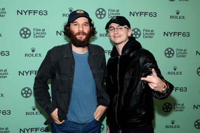 ジョシュ・サフディ監督とティモシー・シャラメPhoto by Dimitrios Kambouris/Getty Images for FLC