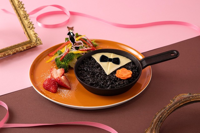 ＜ニック＞SLY FOXタキシード・ライス　税込1,990円／「ズートピア2」OH MYCAFE©Disney