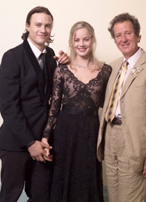 『Candy　キャンディ』　アビー・コーニッシュと共演のヒース・レジャー（左）、ジェフリー・ラッシュ