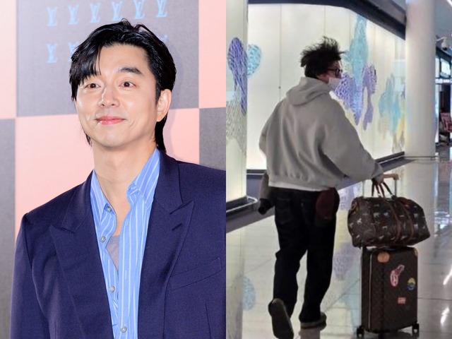 コン・ユのうっかりな一面もかわいい！慌ただしい出国の様子に“ほっこり”【PHOTO】