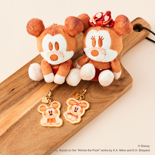 ファスナーチャーム：￥4,400-／ディズニー「Nuiパン」コレクション