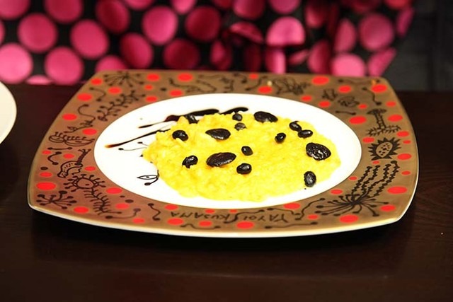 草間彌生の作品をモチーフとしたオリジナルメニュー