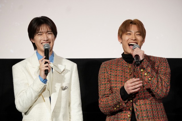 山中柔太朗、高松アロハ／『純愛上等！』完成披露上映会