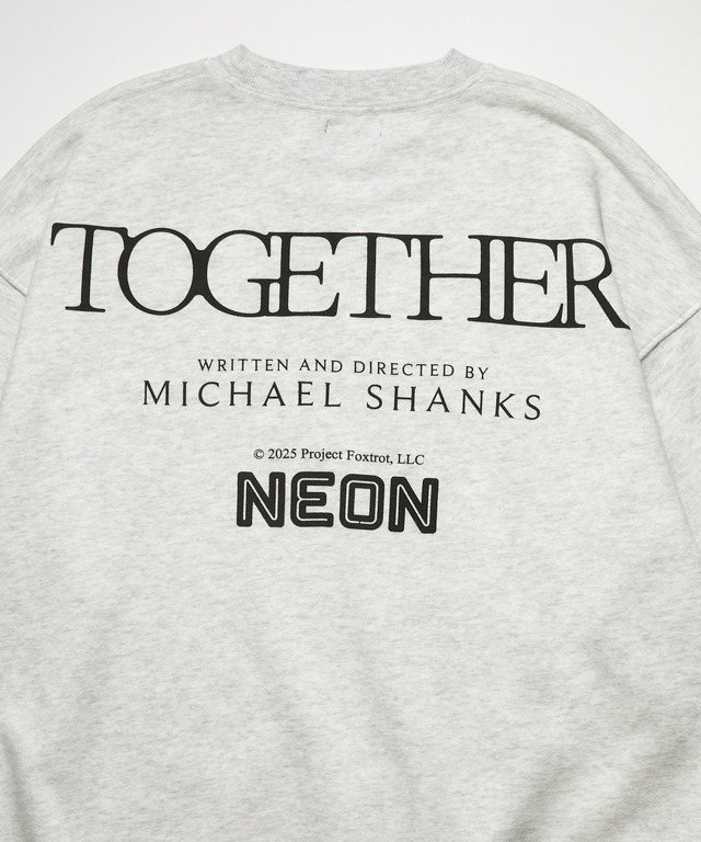 『トゥギャザー』公式グッズTOGETHER SWEAT© 2025 Project Foxtrot, LLC 　