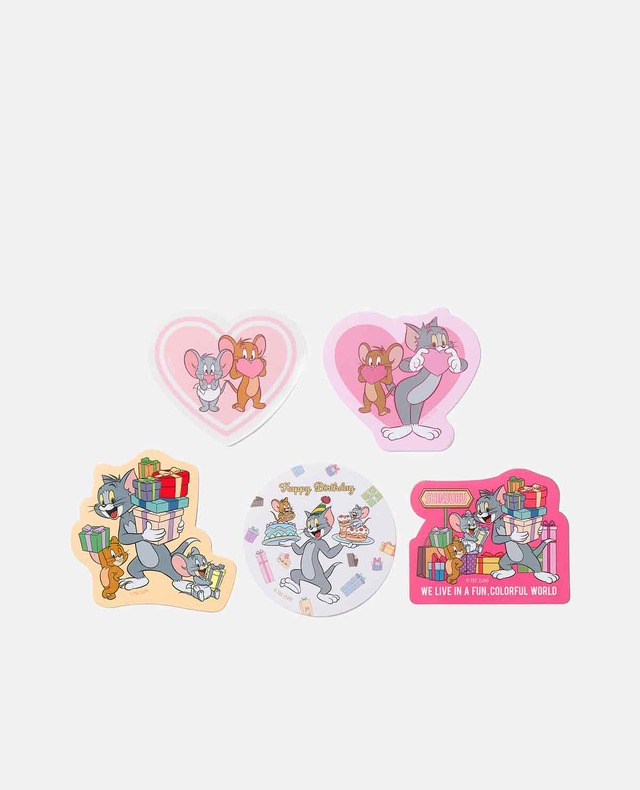 TOM and JERRY × Flapper描き下ろしイラスト ステッカーセット¥1,650（税込）