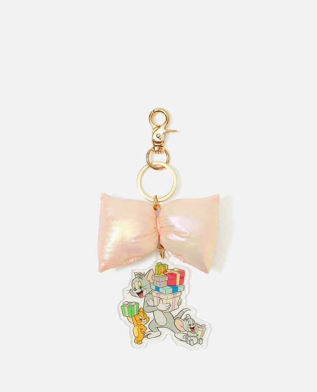 TOM and JERRY × Flapper描き下ろしイラスト リボンチャーム各¥2,090（税込）