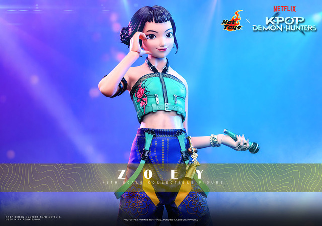 『KPOPガールズ! デーモン・ハンターズ』1/6スケールフィギュア　KPop Demon Hunters TM/© Netflix. Used with permission