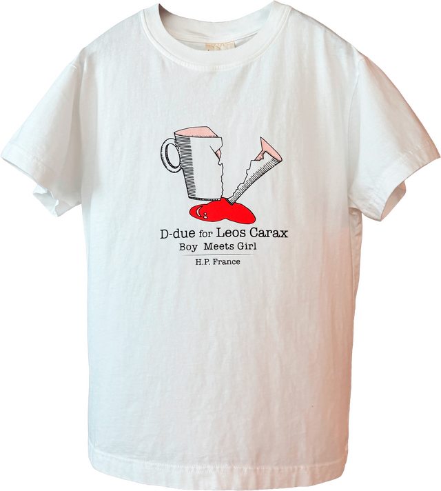 レオス・カラックス『ボーイ・ミーツ・ガール』コラボ T-シャツ
