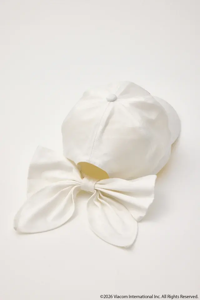 【Emily in Paris】キャップ　※リボン取り外し可