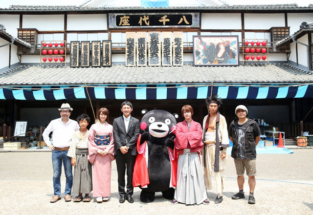くまモン＆『るろうに剣心』ご一行／『るろうに剣心』ロケ in 熊本・八千代座
