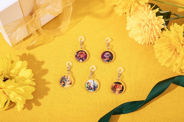 ストローチャーム（ランダム5種）／©Disney