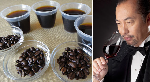 「ブルーマウンテン'黄金バランス'コーヒーハウス」にてソムリエ田崎真也氏の“ワインのように楽しむコーヒーテイスティング”体験も実施