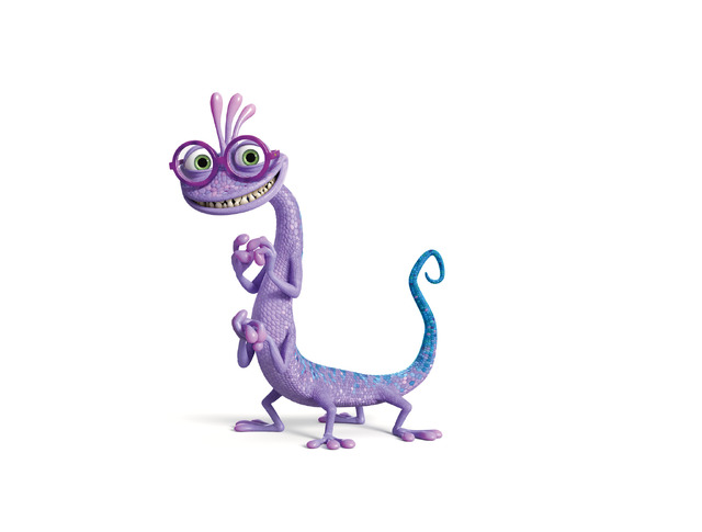 ランドール(声:青山穣)『モンスターズ・ユニバーシティ』© 2013 Disney Enterprises, Inc. / Pixar