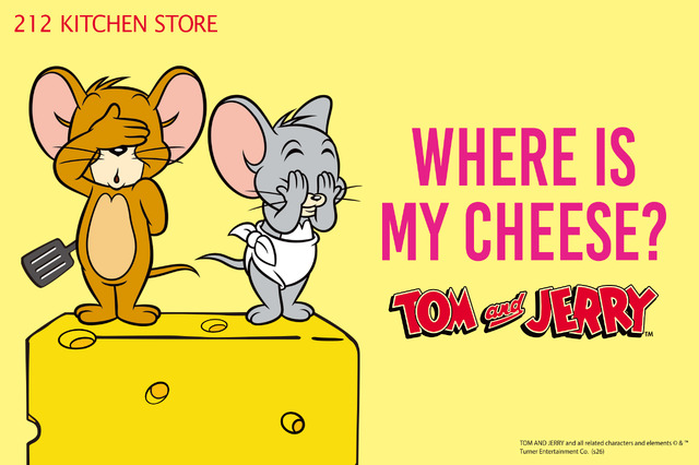 【212 KITCHEN STORE】と「トムとジェリー」がコラボ