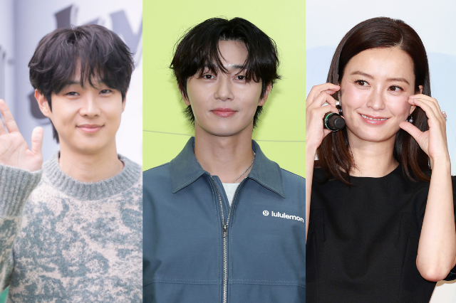 チェ・ウシク、パク・ソジュン、チョン・ユミ Photo by iMBC/Imazins via Getty Images　Photo by Han Myung-Gu/WireImage、Photo by The Chosunilbo JNS/Imazins via Getty Images