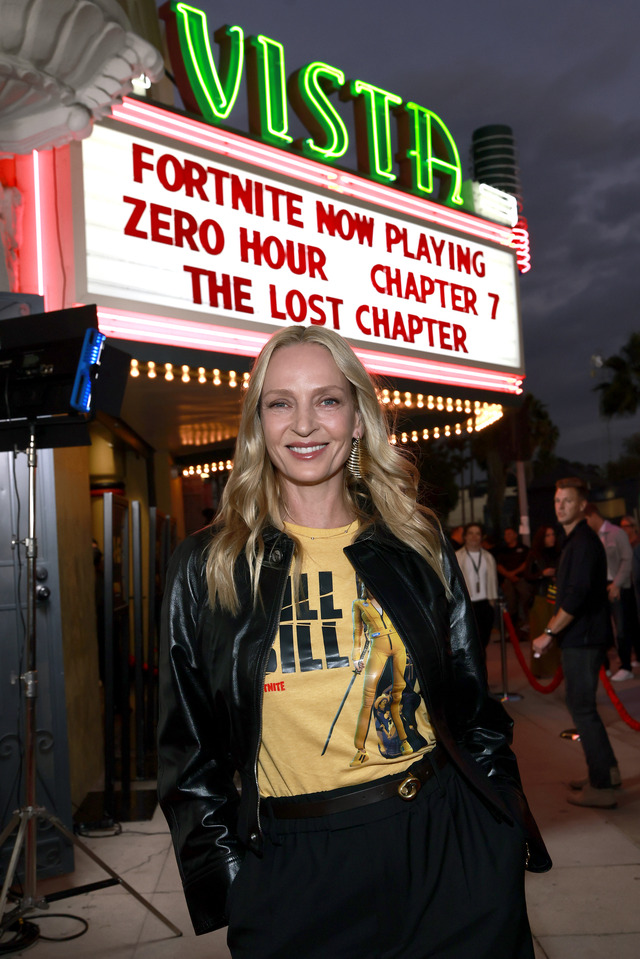 ユマ・サーマンPhoto by Frazer Harrison/Getty Images for Epic Games