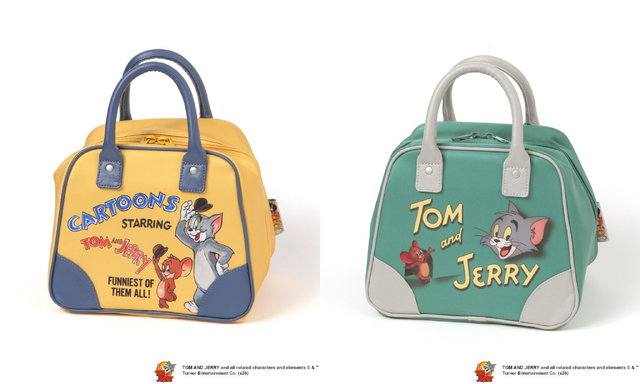 保冷バッグ　3,850円（税込）イエロー / グリーン　「トムとジェリー」×「niko and ...」コラボレーション
