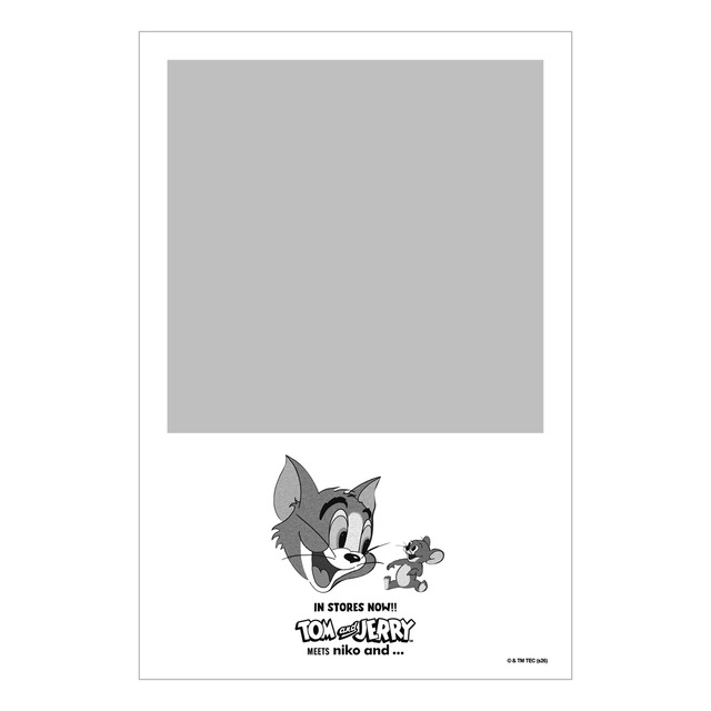 レシート写真機／「トムとジェリー」×「niko and ...」コラボレーション