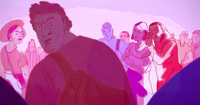 『私を追いかける影』