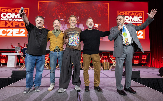 シカゴで行われた『ロード・オブ・ザ・リング』キャスト再会のイベント　Photo by Barry Brecheisen/WireImage