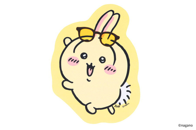 CK3-D-CLOTH-US　¥900（税抜き ¥819）「Zoff｜ちいかわ」＃うさぎモデルダイカットクロス