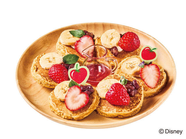 オートミール入りパンケーキプレート©Disney