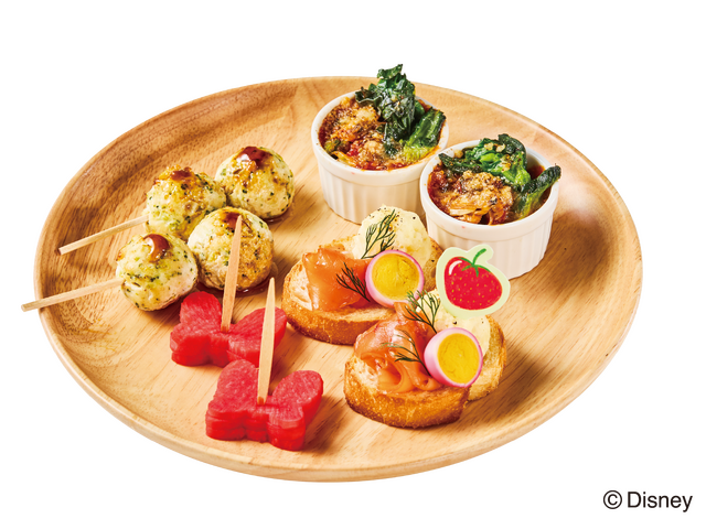 ハーベストミールプレート©Disney