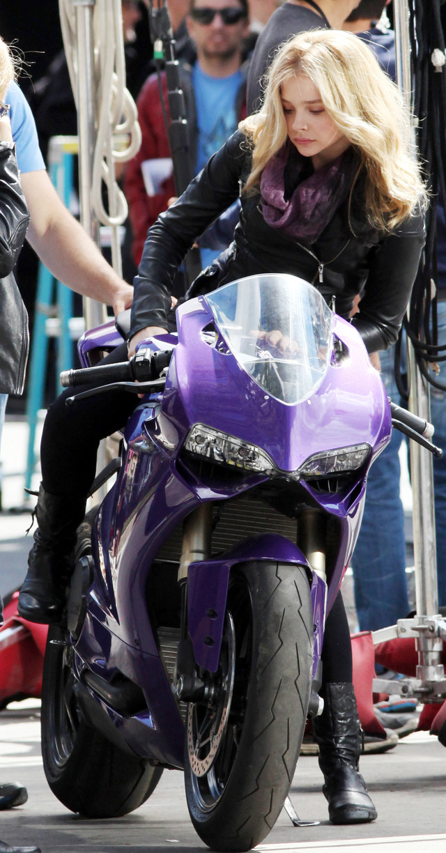 『Kick-Ass 2』撮影風景 -(C) Newscom／AFLO