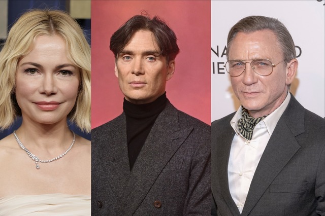 キリアン・マーフィー　ダニエル・クレイグ　ミシェル・ウィリアムズ