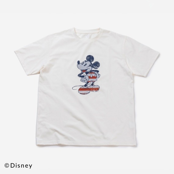 UVカットドライグラフィックTシャツミッキー