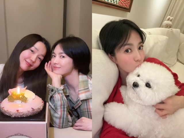 「伝説の女子高生たち」ソン・ヘギョとイ・ジン、30年変わらぬ友情をアピール【PHOTO】