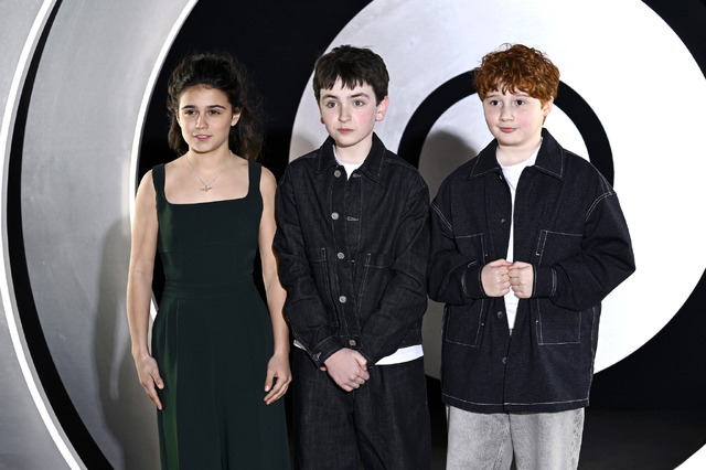 （左から）アラベラ・スタントン、ドミニク・マクラフリン、アラステア・スタウト Photo by Gareth Cattermole/Getty Images