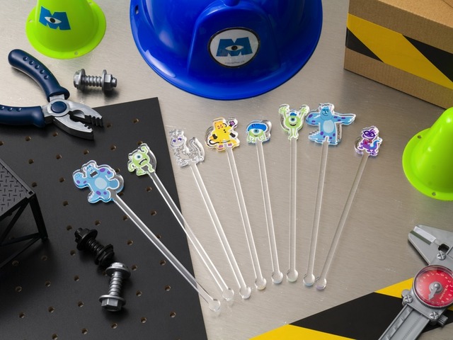 アクリルマドラー（ランダム8種）　　税込990円「モンスターズ・インク」OH MY CAFE(C)Disney/Pixar